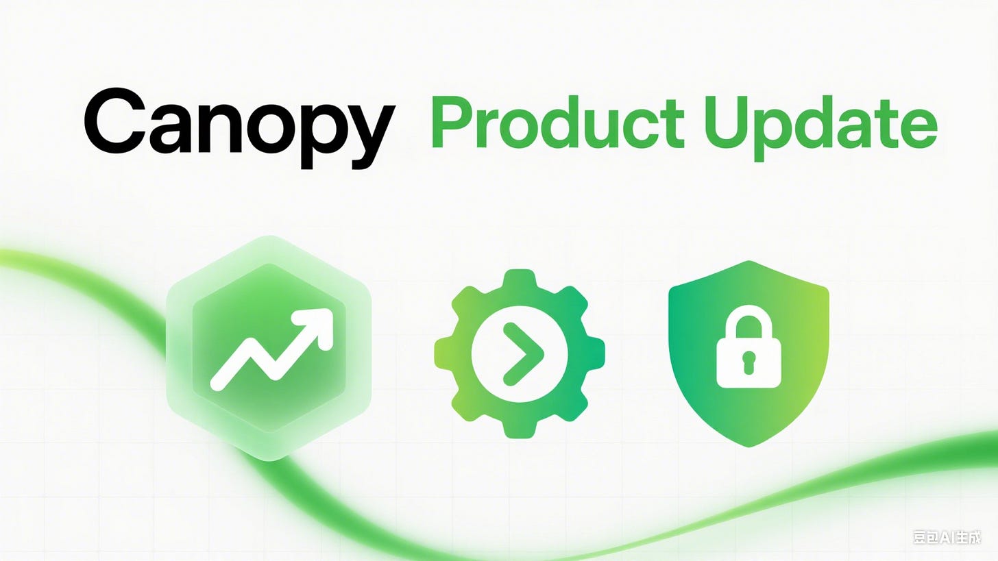 Canopy Product Updates: Deeper Portfolio Control image 1