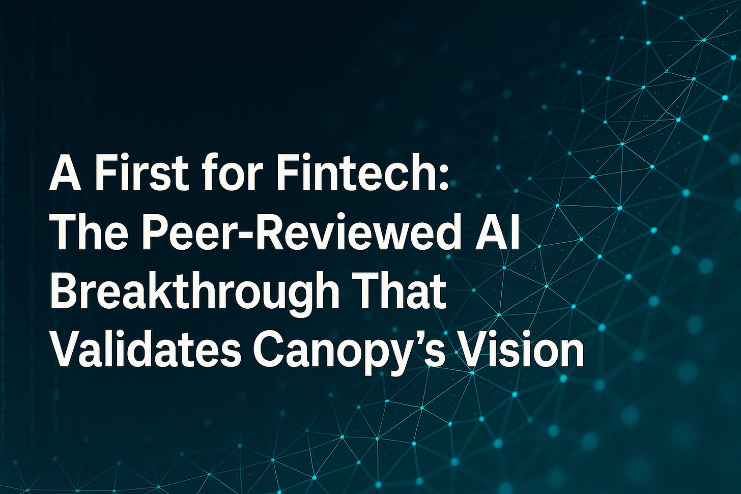 Thinking with Data: Canopy's AI Innovation Published at SentiRE 2025 image 1